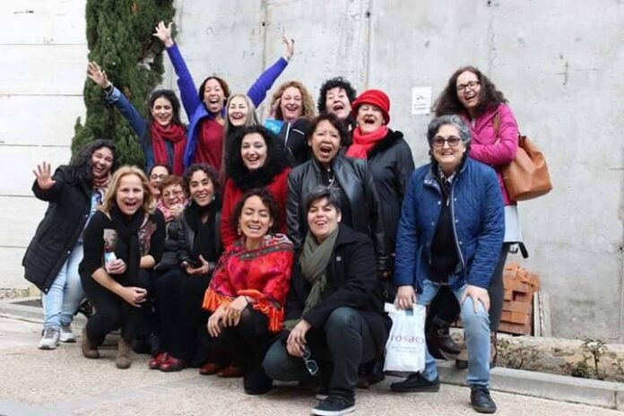 grito de mujer en Madrid