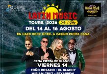“Latin Music Tours” celebrará en grande su 25 aniversario en Hard Rock Hotel & Casino de Punta Cana