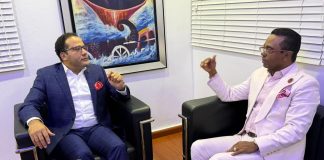 Salvador Holguín y el consultor Mariano Abreu anuncian acuerdo para retransmisión del programa “Imagen Pública TV” a través de los medios del Grupo Hilando Fino