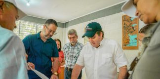 Ministro Paliza recorre puntos históricos de Jánico que formarán parte de la Ruta del Encuentro