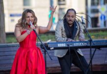 Yanco Santana y Orquesta EL DOMI llevan el merengue y la bachata a la televisión nacional de Rusia