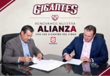 Gigantes del Cibao y Telemedios Canal 8 renuevan alianza para la temporada de béisbol invernal